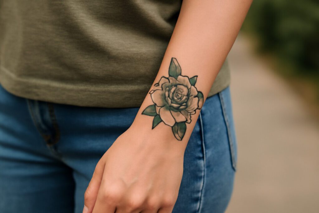 Illustration af hvad koster en tatovering på håndleddet