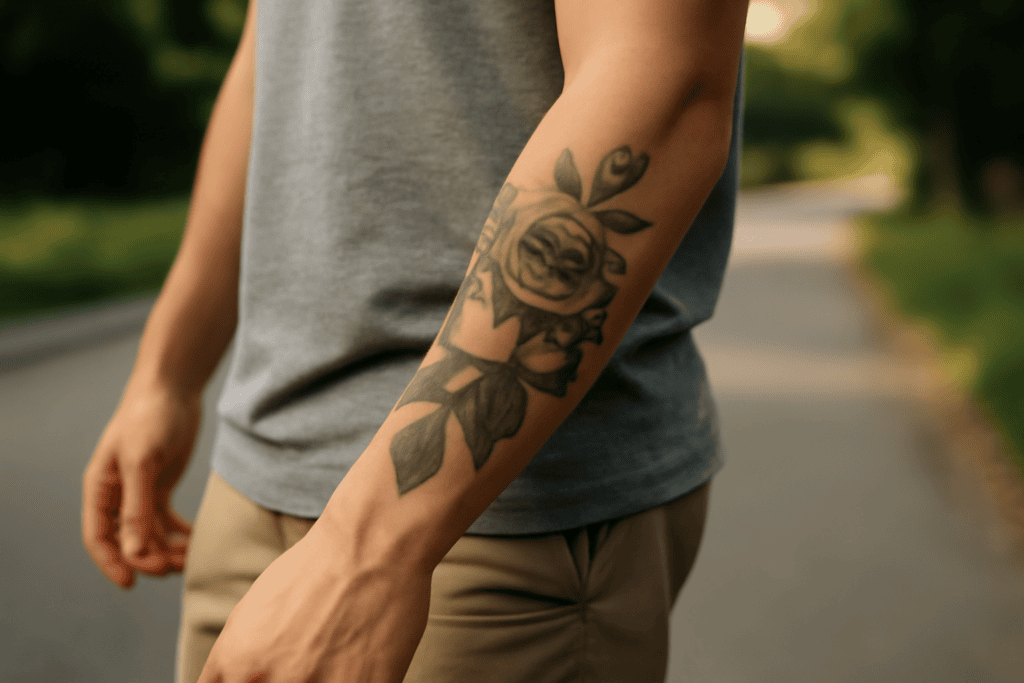 Illustration af hvor stammer tatoveringer fra