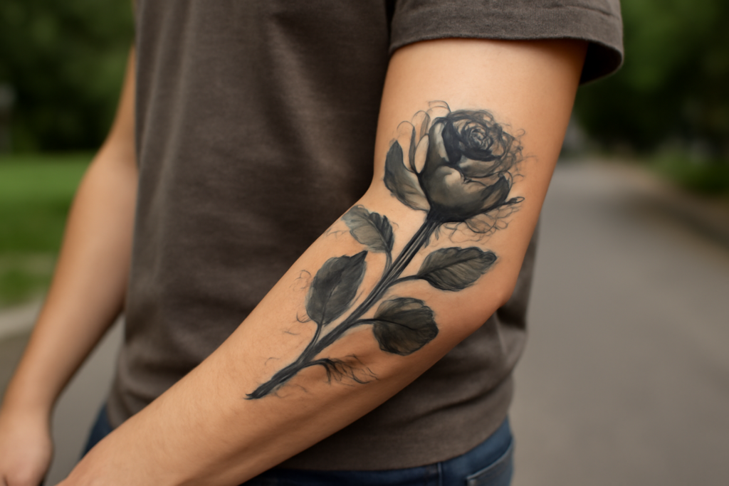 Illustration af hvorfor skaller min tatovering