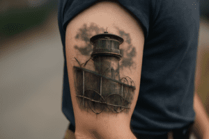 Illustration af pris tatovering arm