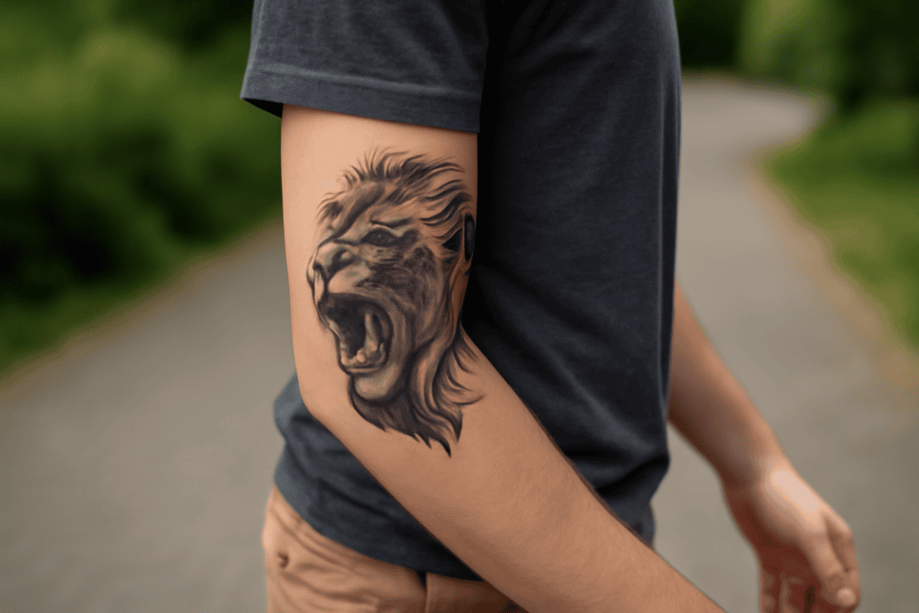 Illustration af tatoveringsblæk